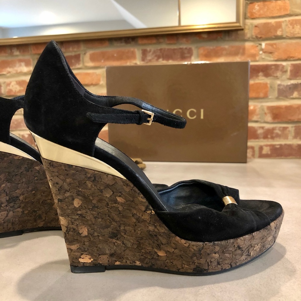 GUCCI wedges 6.5
